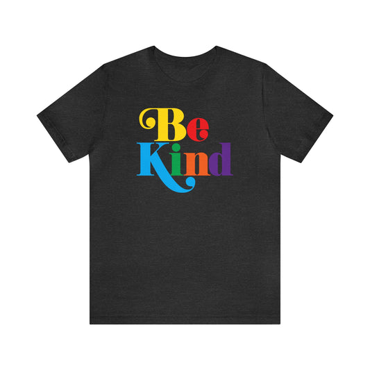 Colorful "Be Kind" Tee
